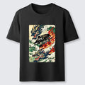 Kyoto-Lion Samurai Cat Beast Classic T-Shirt