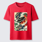 Kyoto-Lion Samurai Cat Beast Classic T-Shirt