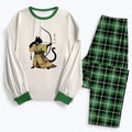 Kyoto-Lion Japan Cat Archery Family Pajama Sets