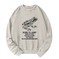 Kyoto-Lion Born To Jump Washed Sweatshirt