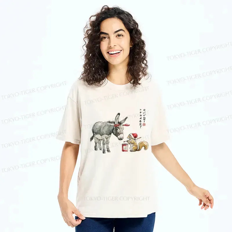 Japanese Vintage Unisex T-Shirt for Daily Wear