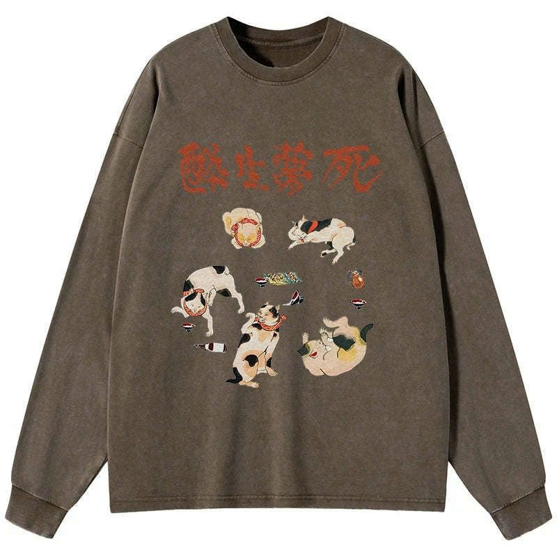 kyoto lion cultural streetwear top