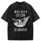 Kyoto Lion Streetwear T-Shirt for Vacation