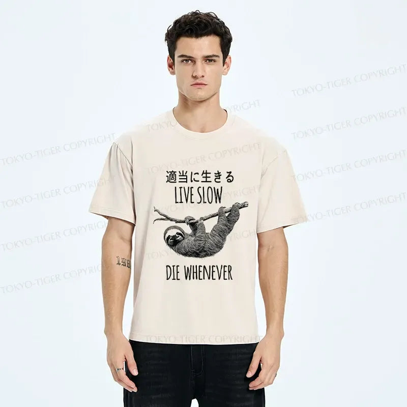 Kyoto Lion Streetwear T-Shirt for Vacation