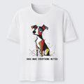 Kyoto-Lion Colorful Puppy Street Art Graphic Classic T-Shirt