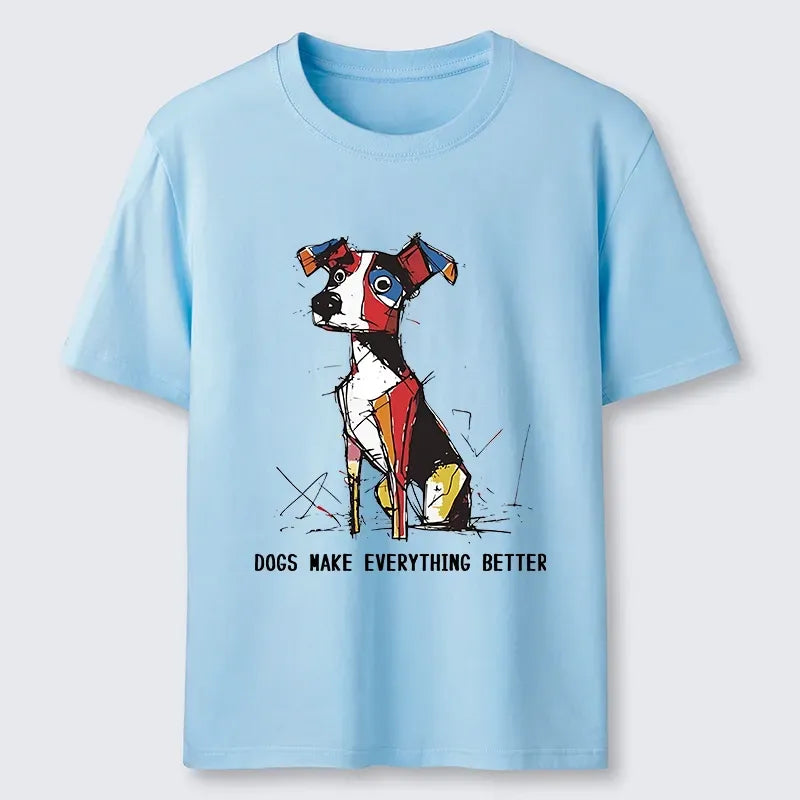 Unisex Cotton Graphic T-Shirt for Summer Vacation