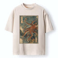Deep Ocean Ukiyo-e Tee for Summer