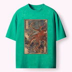 Kyoto-Lion Octopus Shirt Free Shipping