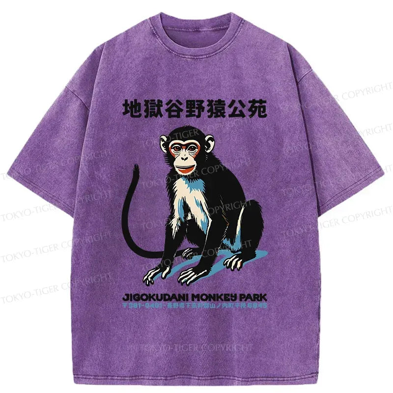 Japanese Washed T-Shirt for Daily Wear