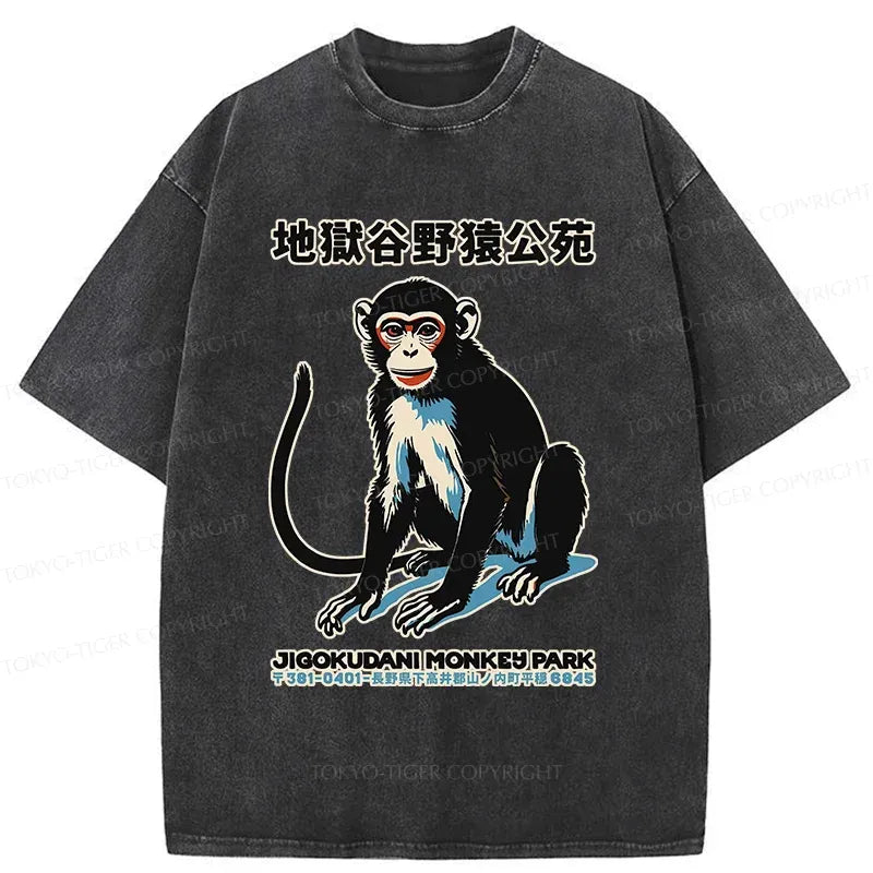 Monkey Park T-Shirt for Travel