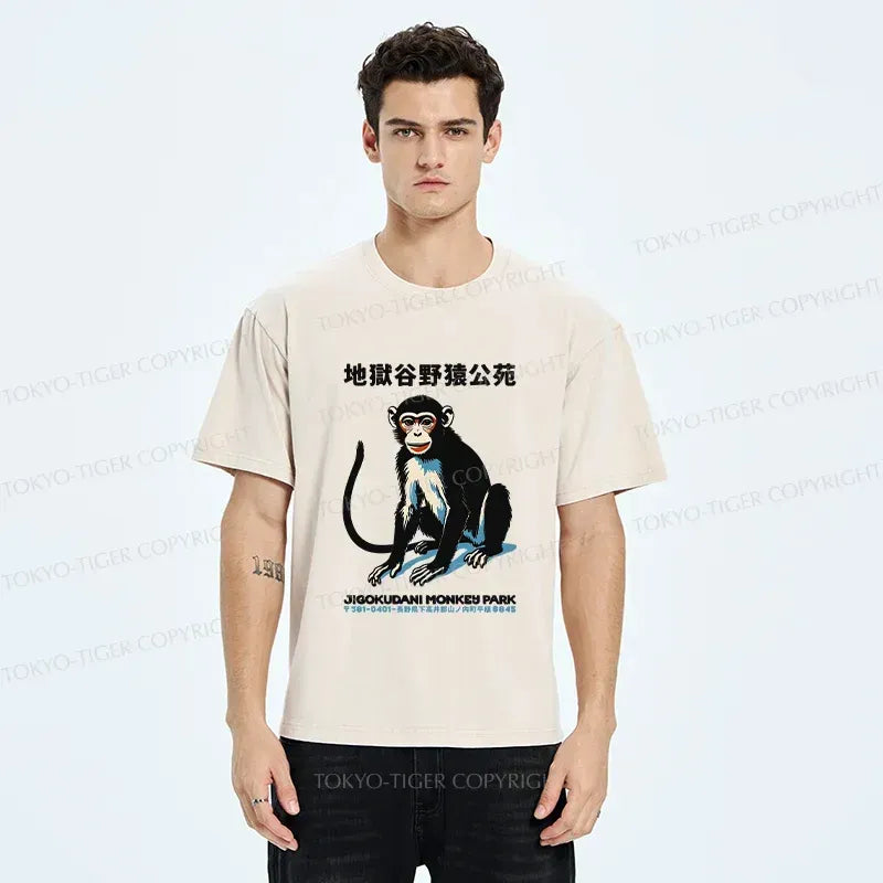 Monkey Park T-Shirt for Travel