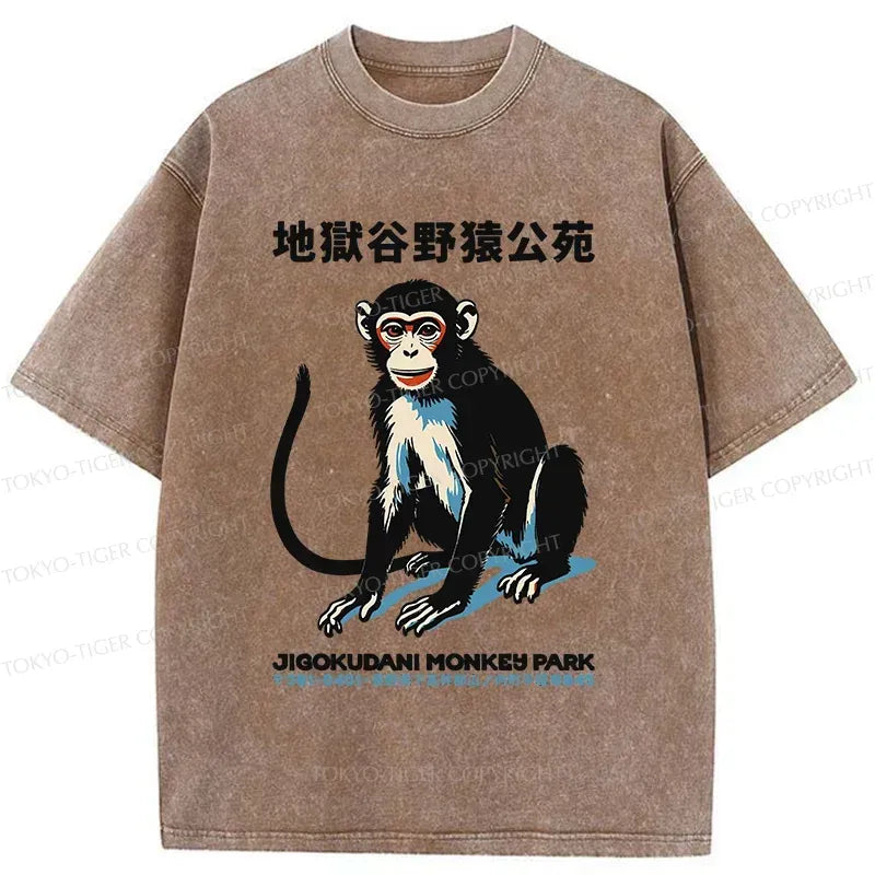 Japanese Washed T-Shirt for Daily Wear