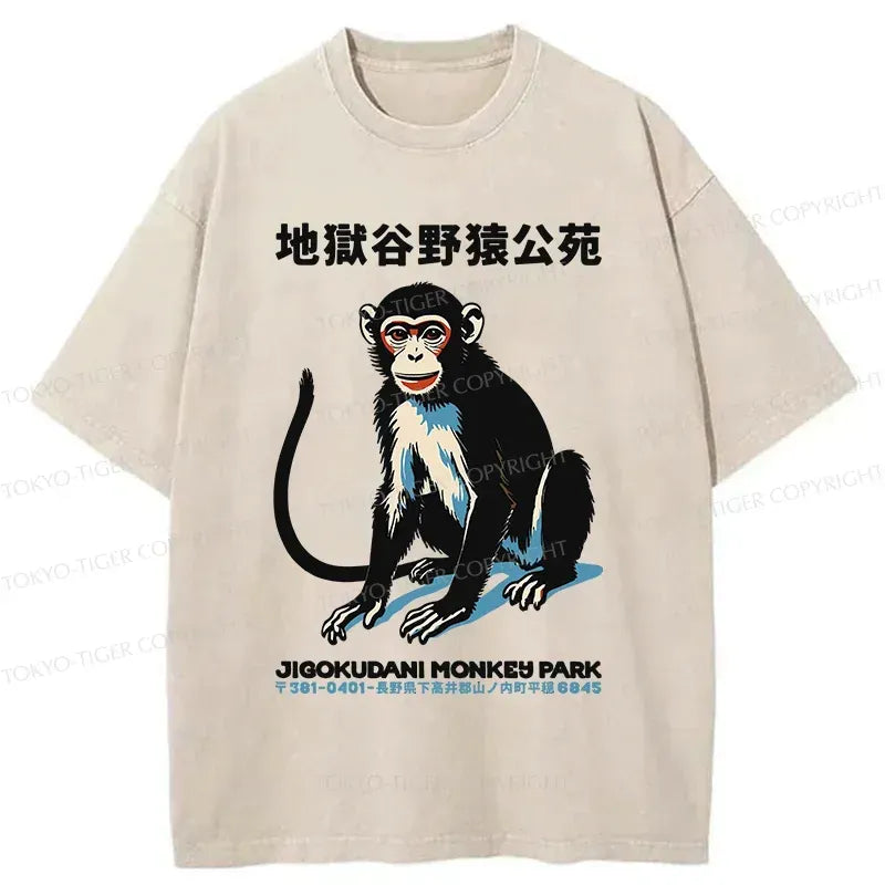 Monkey Park T-Shirt for Travel