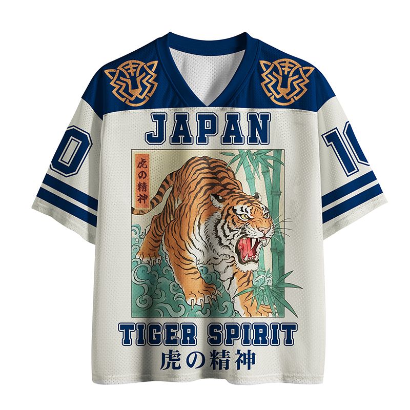 Kyoto-Lion Tiger's Spirit Mesh Jersey