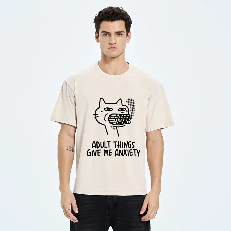unisex funny cat meme shirt for daily wear