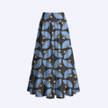 Kyoto Waves Strapless Dress for Vacation