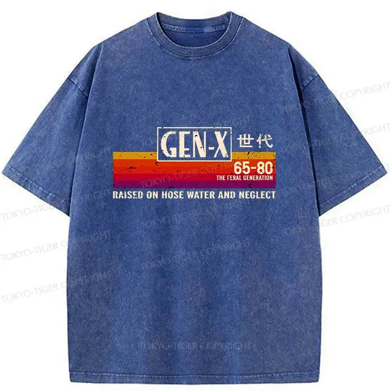 Kyoto-Lion X Era Retro Washed T-Shirt