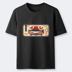 kyoto lion classic unisex cotton tee