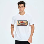 trendy japanese art t-shirt for summer