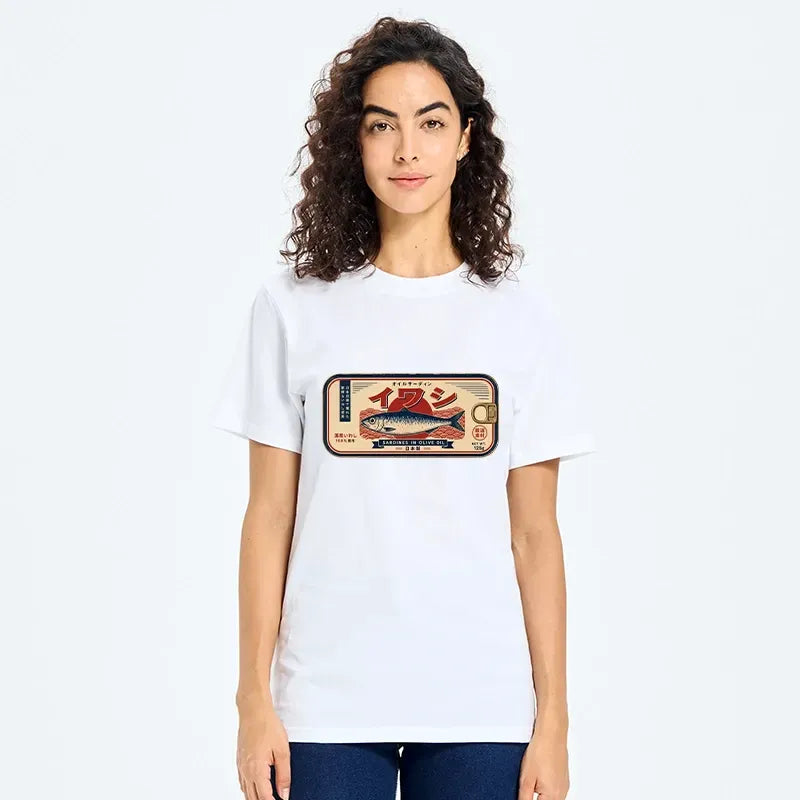 trendy japanese art t-shirt for summer