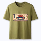Kyoto-Lion Vintage Japanese Sardine Can Art Classic T-Shirt