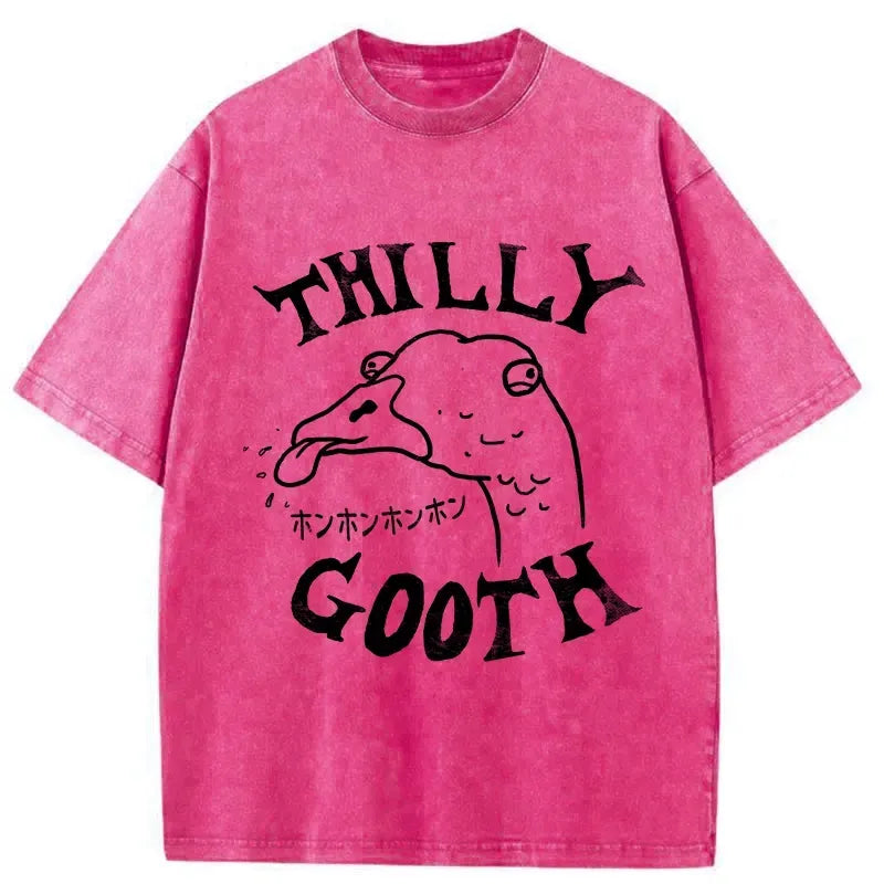 Kyoto-Lion Thilly Gooth Washed T-Shirt