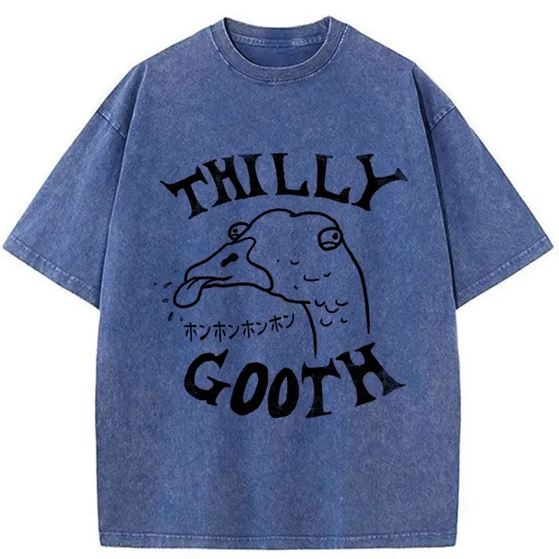 Kyoto-Lion Thilly Gooth Washed T-Shirt