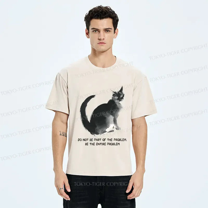Japanese Vintage Cat Tee Gift Idea