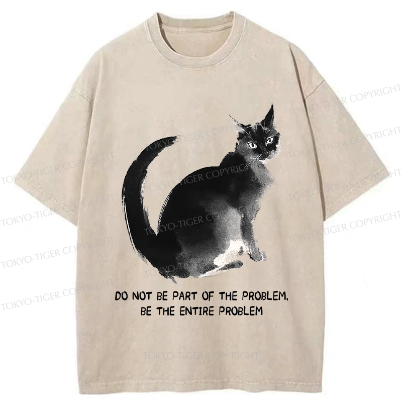 Japanese Vintage Cat Tee Gift Idea