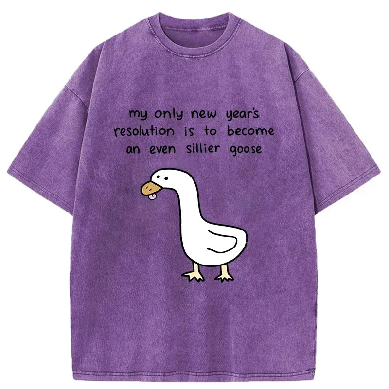 Funny Japanese Washed T-Shirt for Men