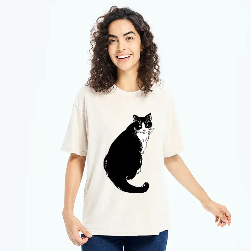 elegant cat unisex t-shirt best seller
