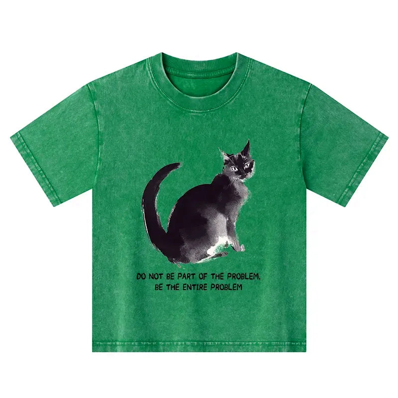 Kyoto lion cat meme t-shirt on sale