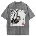 Unyielding indomitable monkey graphic tee