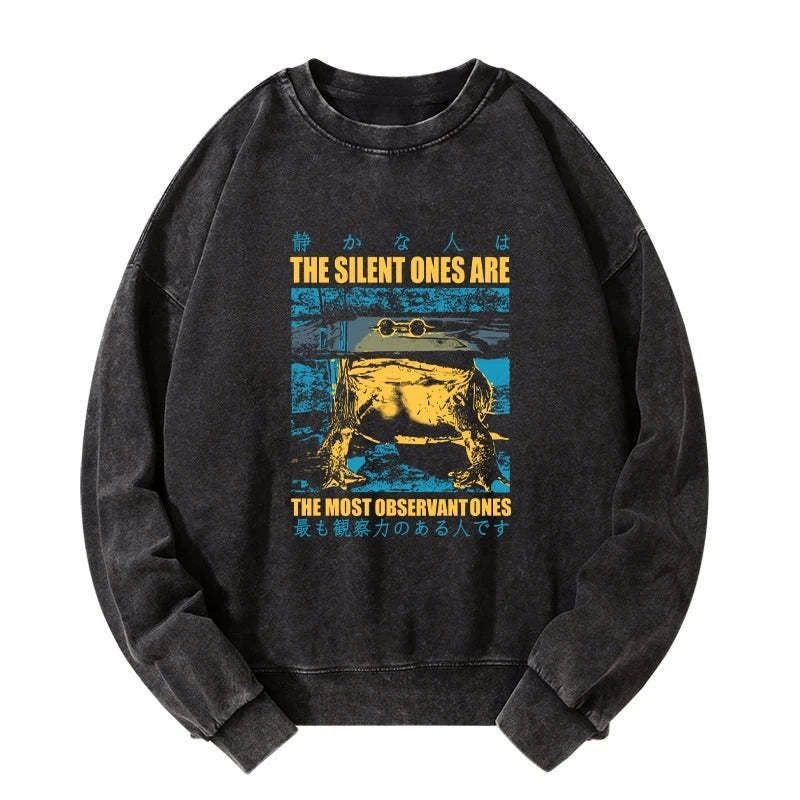japanese frog sweatshirt for streetwear