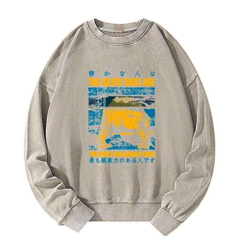 kyoto lion vintage sweatshirt for casual wear