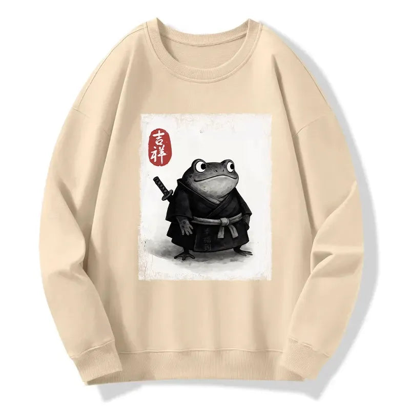 Kyoto-Lion Blade of the Frog: A Samurai's Tale Classic Sweatshirt