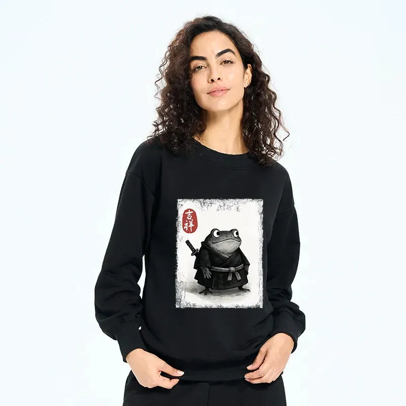Samurai Classic Sweatshirt for Daily Wear