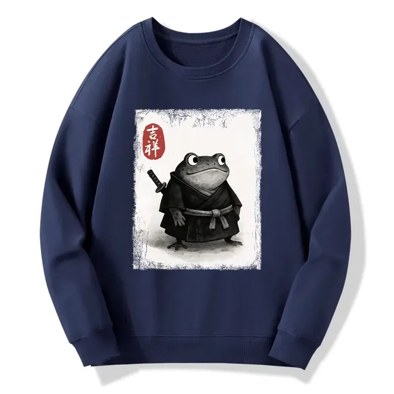 Samurai Classic Sweatshirt for Daily Wear