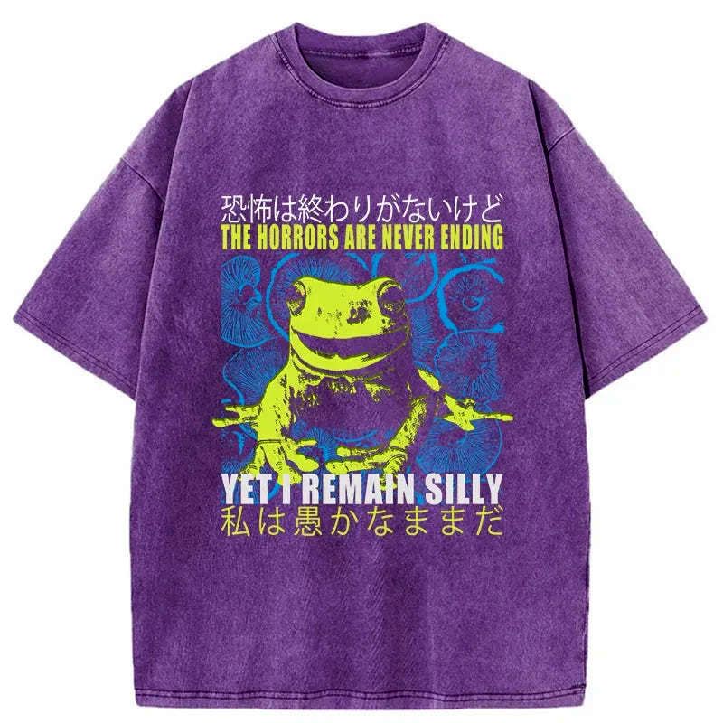 Vintage Japanese Washed Frog T-Shirt
