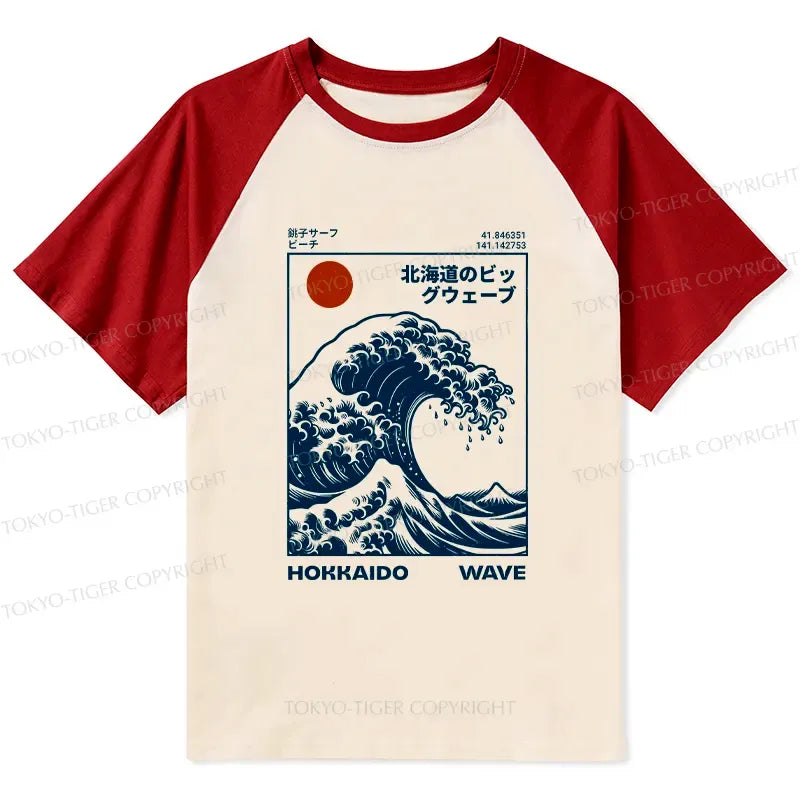 Kyoto Hokkaido Wave Shirt Daily Wear