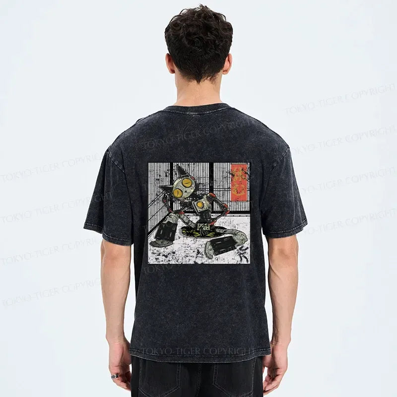 Kyoto-Lion vintage tee for streetwear