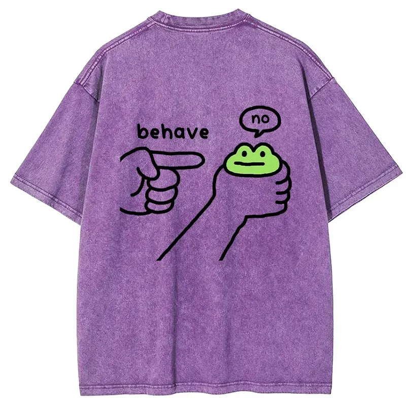 kyoto lion frog vintage t-shirt for men