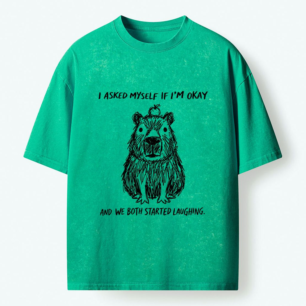 unisex capybara t-shirt for vacation