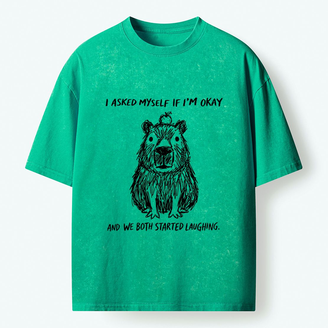 unisex capybara t-shirt for vacation