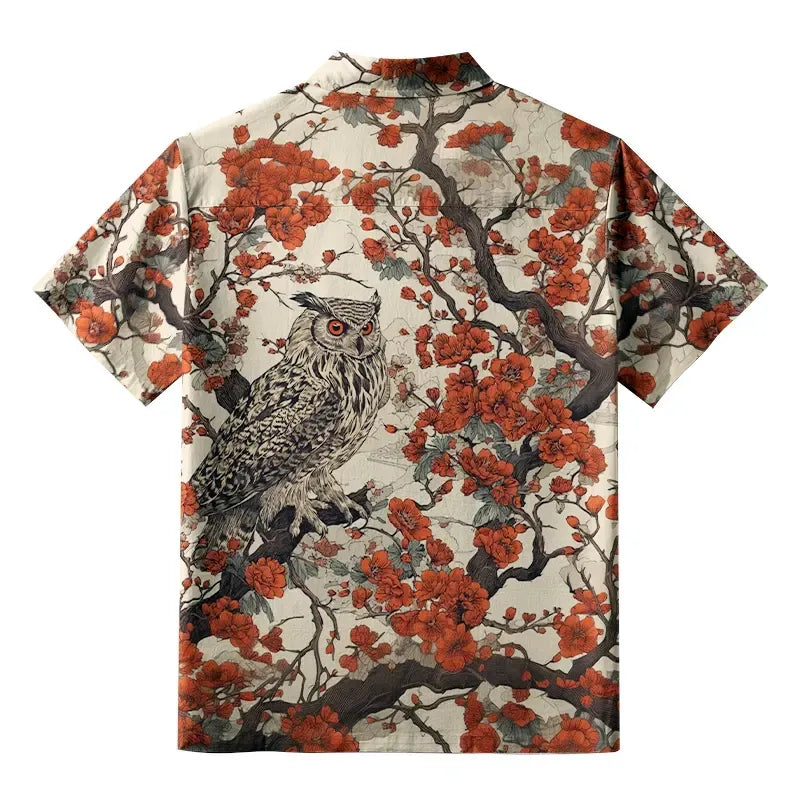 Unisex Cotton Aloha Shirt Trendy