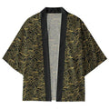 Kyoto-Lion Golden Clouds Kimono Cardigan
