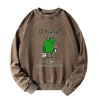 funny monday mood kyoto lion sweatshirt