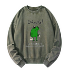 funny monday mood kyoto lion sweatshirt