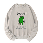funny monday mood kyoto lion sweatshirt