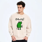 Kyoto-Lion Is It Already Monday Washed Sweatshirt